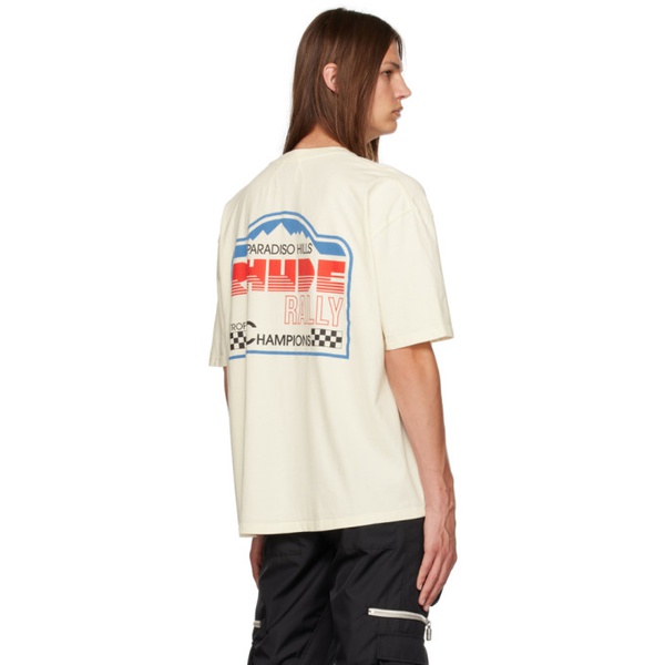  루드 Rhude 오프화이트 Off-White Paradiso Rally T-Shirt 232923M213064