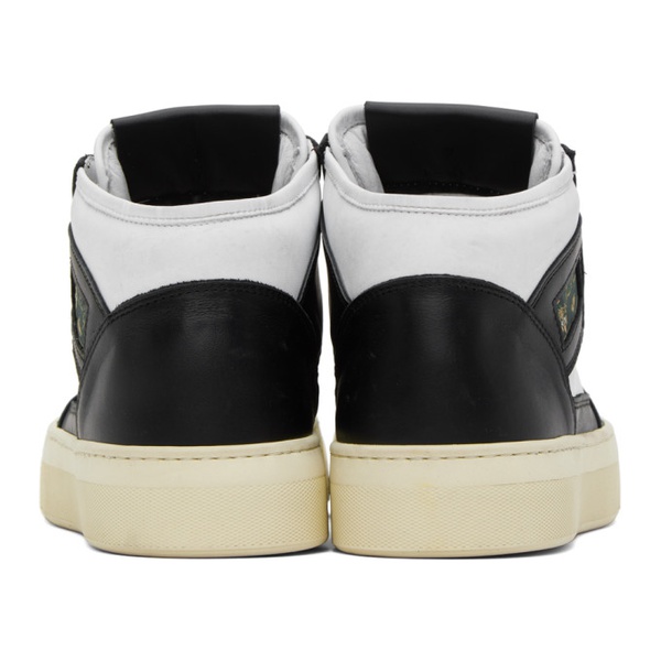  루드 Rhude Black & White Cabriolets Sneakers 232923M236010