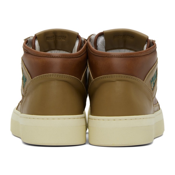  루드 Rhude Khaki & Brown Cabriolets Sneakers 232923M236011