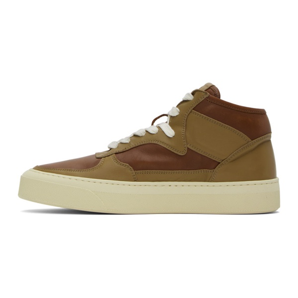  루드 Rhude Khaki & Brown Cabriolets Sneakers 232923M236011