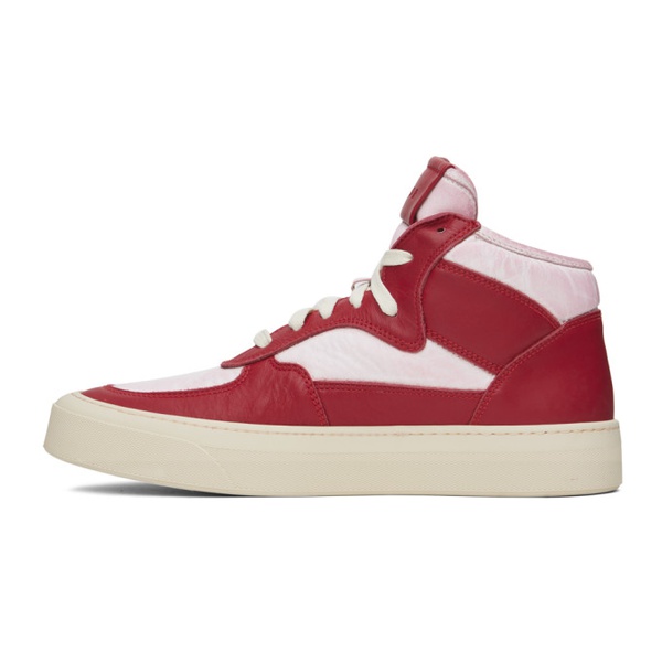  루드 Rhude Red & White Cabriolets Sneakers 231923M236010
