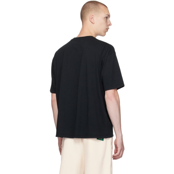  루드 Rhude SSENSE Exclusive Black T-Shirt 232923M213041