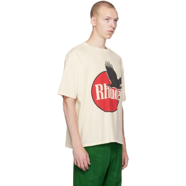  루드 Rhude SSENSE Exclusive 오프화이트 Off-White T-Shirt 232923M213042