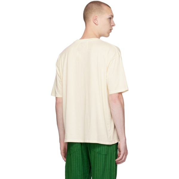  루드 Rhude SSENSE Exclusive 오프화이트 Off-White T-Shirt 232923M213042