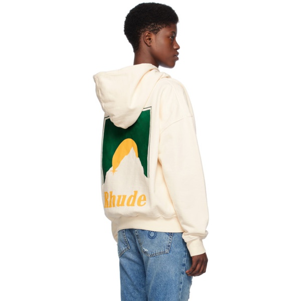  루드 Rhude 오프화이트 Off-White Moonlight Hoodie 241923F097005