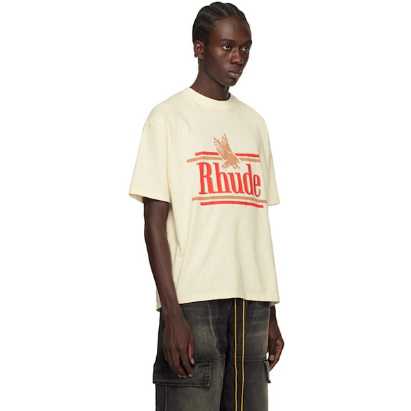  루드 Rhude 오프화이트 Off-White Rossa T-Shirt 241923M213008
