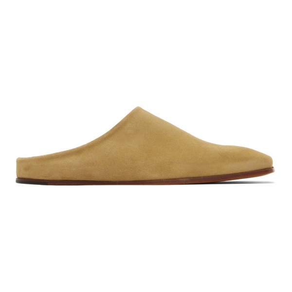  루드 Rhude Tan Chateau Suede Mules 241923M231007