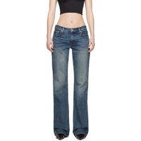 루드 Rhude SSENSE Exclusive Blue Jeans 241923F069002