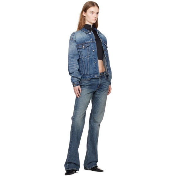  루드 Rhude SSENSE Exclusive Blue Jeans 241923F069002