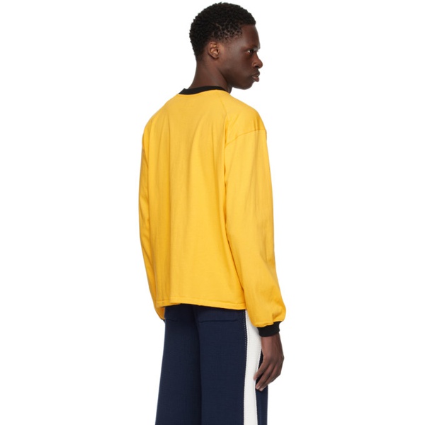  루드 Rhude Yellow P에트로 ETROL Long Sleeve T-Shirt 241923M213071