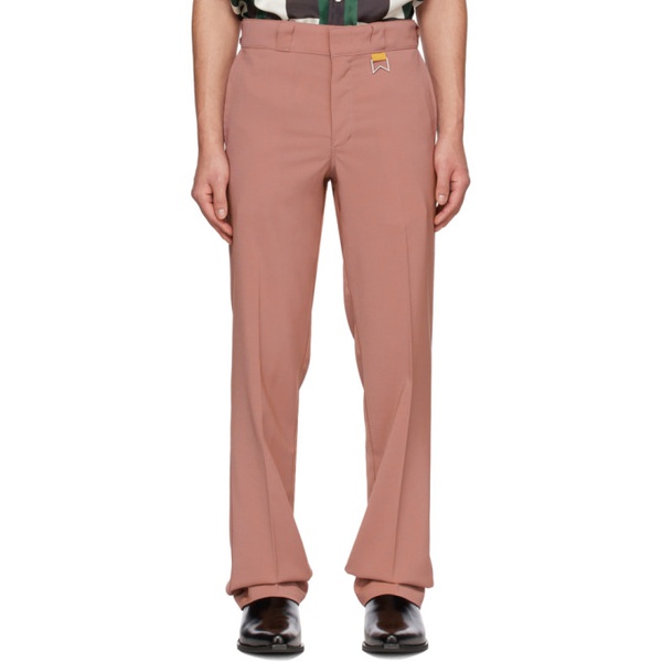  루드 Rhude Pink Four-Pocket Trousers 231923M191025