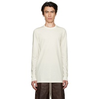 릭 오웬스 Rick Owens White Level Long Sleeve T-Shirt 232232M213073