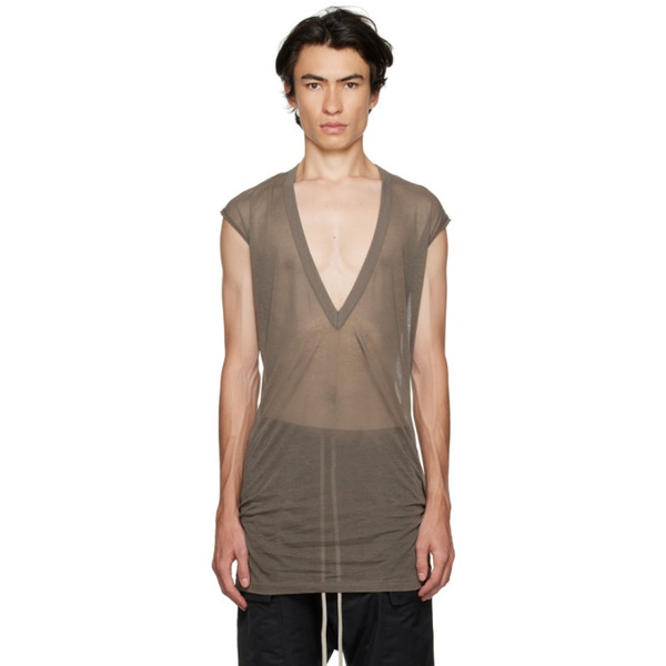  릭 오웬스 Rick Owens Gray Dylan T-Shirt 232232M213131