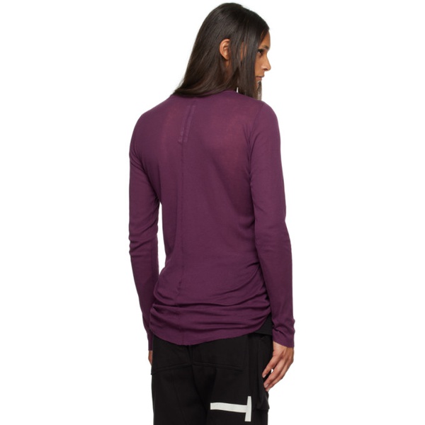  릭 오웬스 Rick Owens SSENSE Exclusive Purple KEMBRA PFAHLER 에디트 Edition Long Sleeve T-Shirt 232232M213141
