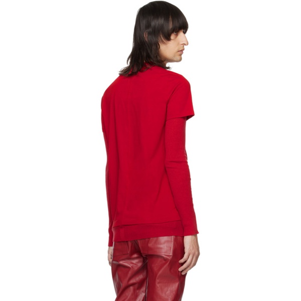  릭 오웬스 Rick Owens Red Level T-Shirt 241232M213087