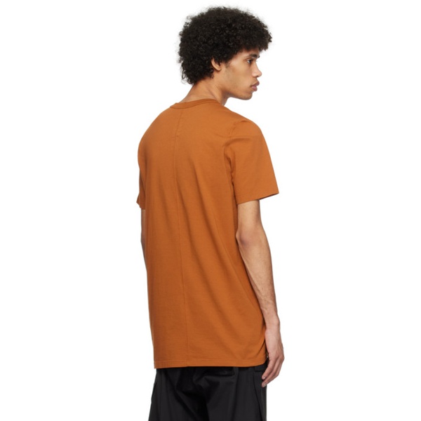  릭 오웬스 Rick Owens Orange Level T-Shirt 241232M213074