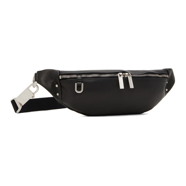  릭 오웬스 Rick Owens Black Marsupio Geo Pouch 241232M153014