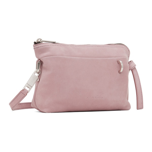  릭 오웬스 Rick Owens Pink Small Adri Bag 241232M153002