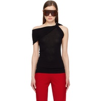 릭 오웬스 Rick Owens Black Twist Top 241232F110068