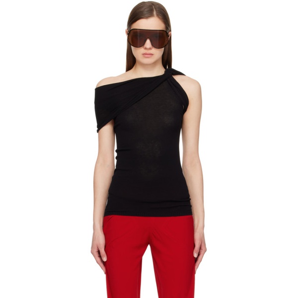  릭 오웬스 Rick Owens Black Twist Top 241232F110068