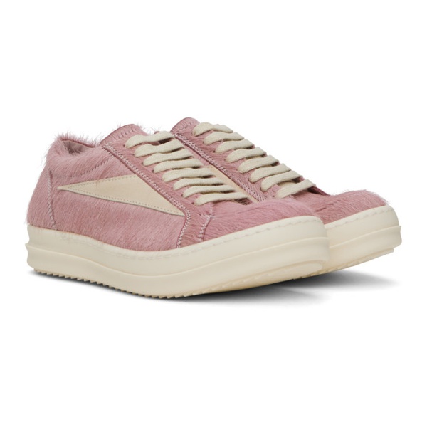  릭 오웬스 Rick Owens Pink Vintage Sneaks Sneakers 241232F128009