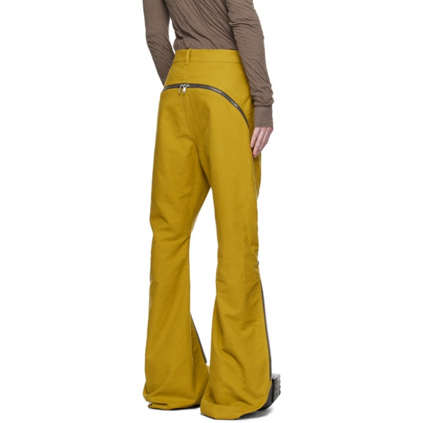  릭 오웬스 Rick Owens Yellow Bolan Banana Jeans 232232M186021