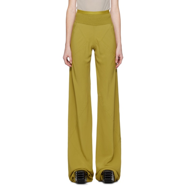  릭 오웬스 Rick Owens Yellow Bias Lounge Pants 232232F087021