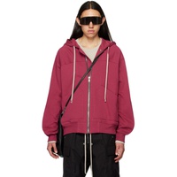 릭 오웬스 Rick Owens Pink Windbreaker Hoodie 231232M202013