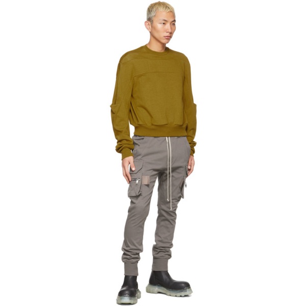  릭 오웬스 Rick Owens Green Geth Sweatshirt 221232M204004