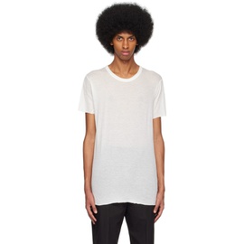 릭 오웬스 Rick Owens 오프화이트 Off-White Basic T-Shirt 231232M213047