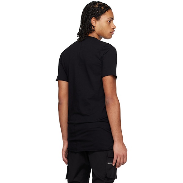  릭 오웬스 Rick Owens Black Basic T-Shirt 231232M213054