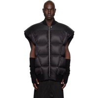 릭 오웬스 Rick Owens Black Jumbo Flight Down Vest 232232M178063