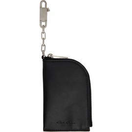 릭 오웬스 Rick Owens Black Lido Runway Hook Wallet 242232M164011