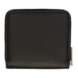 릭 오웬스 Rick Owens Black Lido Zipped Wallet 242232M164013