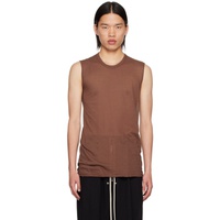 릭 오웬스 Rick Owens Brown Porterville Basic Tank Top 242232M213029