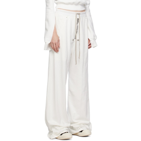  릭 오웬스 다크쉐도우 릭 오웬스 Rick Owens DRKSHDW 오프화이트 Off-White Geth Belas Lounge Pants 232126F086010