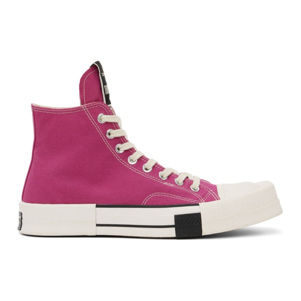  릭 오웬스 다크쉐도우 릭 오웬스 Rick Owens DRKSHDW Pink 컨버스 Converse 에디트 Edition TURBODRK Chuck 70 Sneakers 232126M236000