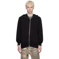 릭 오웬스 다크쉐도우 릭 오웬스 Rick Owens DRKSHDW Black Garment-Dyed Hoodie 232126M202004