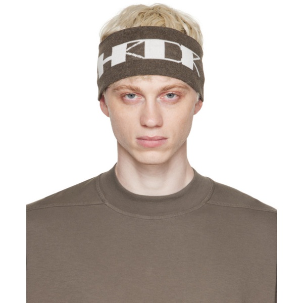  릭 오웬스 다크쉐도우 릭 오웬스 Rick Owens DRKSHDW Gray HRDR Headband 232126M140004