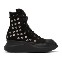 릭 오웬스 다크쉐도우 릭 오웬스 Rick Owens DRKSHDW Black Rivet Sneakers 232126M236008