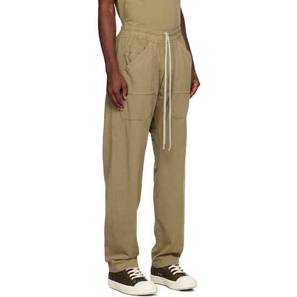  릭 오웬스 다크쉐도우 릭 오웬스 Rick Owens DRKSHDW Khaki Classic Cargo Pants 232126M188006