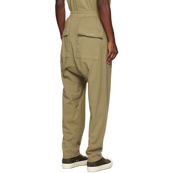  릭 오웬스 다크쉐도우 릭 오웬스 Rick Owens DRKSHDW Khaki Classic Cargo Pants 232126M188006