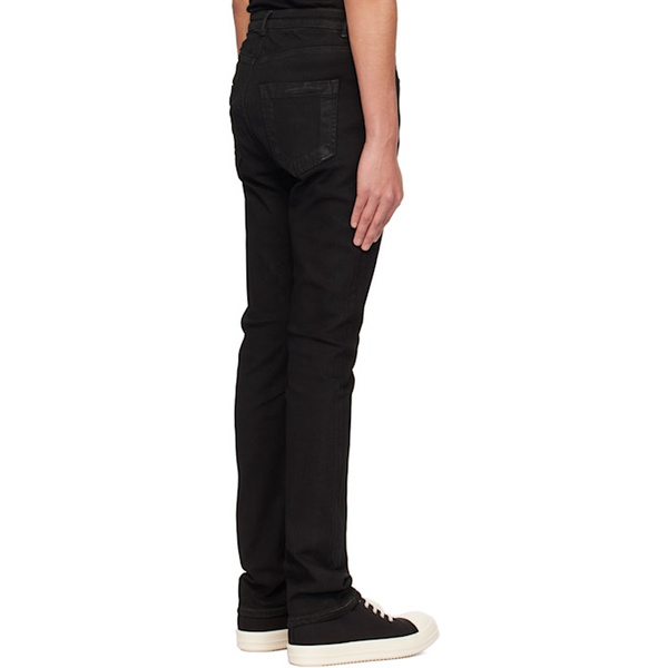  릭 오웬스 다크쉐도우 릭 오웬스 Rick Owens DRKSHDW Black D에트로 ETROIT Cut Jeans 241126M186048