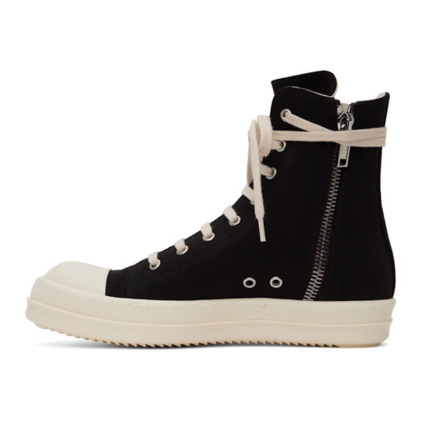  릭 오웬스 다크쉐도우 릭 오웬스 Rick Owens DRKSHDW Black Sneaks Sneakers 241126M236044