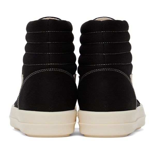  릭 오웬스 다크쉐도우 릭 오웬스 Rick Owens DRKSHDW Black Vintage High Sneaks Sneakers 241126M236026