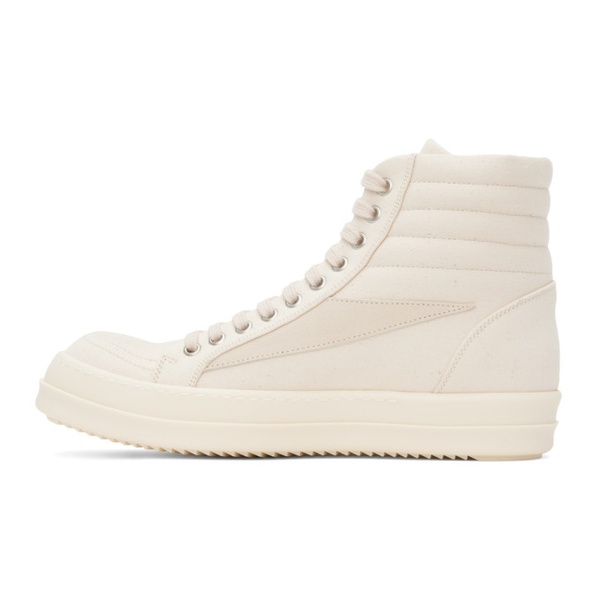  릭 오웬스 다크쉐도우 릭 오웬스 Rick Owens DRKSHDW 오프화이트 Off-White Vintage High Sneaks Sneakers 241126M236027