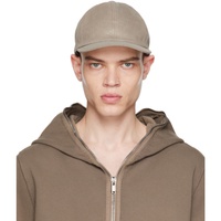 릭 오웬스 다크쉐도우 릭 오웬스 Rick Owens DRKSHDW Taupe Overdyed Foil Cap 241126M139002