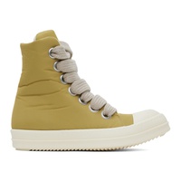 릭 오웬스 다크쉐도우 릭 오웬스 Rick Owens DRKSHDW Yellow Jumbo Lace Puffer Sneakers 241126M236019