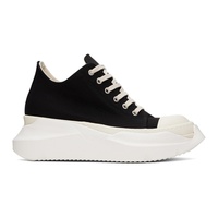 릭 오웬스 다크쉐도우 릭 오웬스 Rick Owens DRKSHDW Black Abstract Low Sneakers 241126M237002