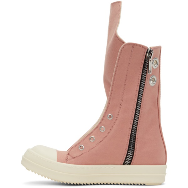  릭 오웬스 다크쉐도우 릭 오웬스 Rick Owens DRKSHDW Pink Boot Sneaks Sneakers 241126F127008